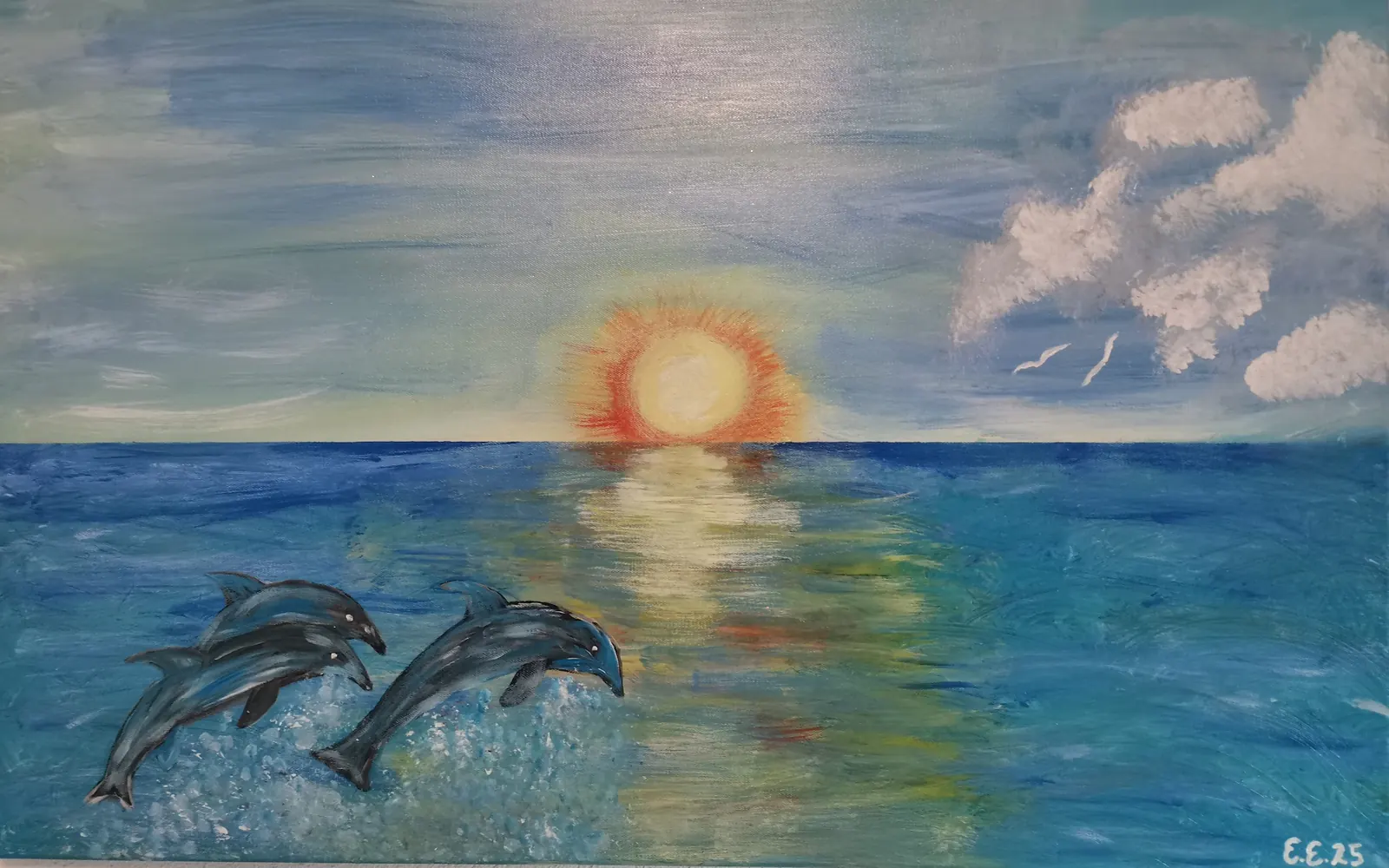 Sonnenuntergang am Meer